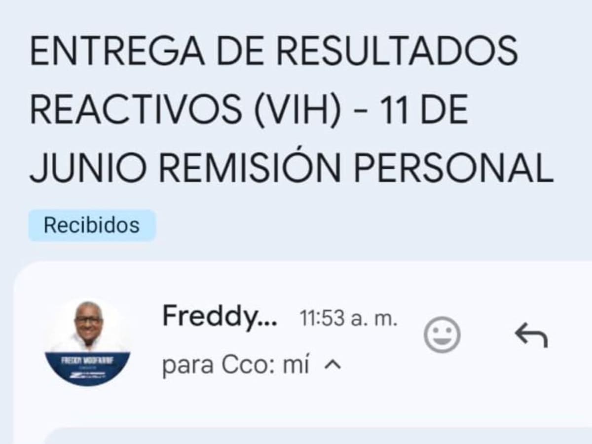 Delincuentes están hurtando datos personales a través de correos falsos con supuestas pruebas de VIH