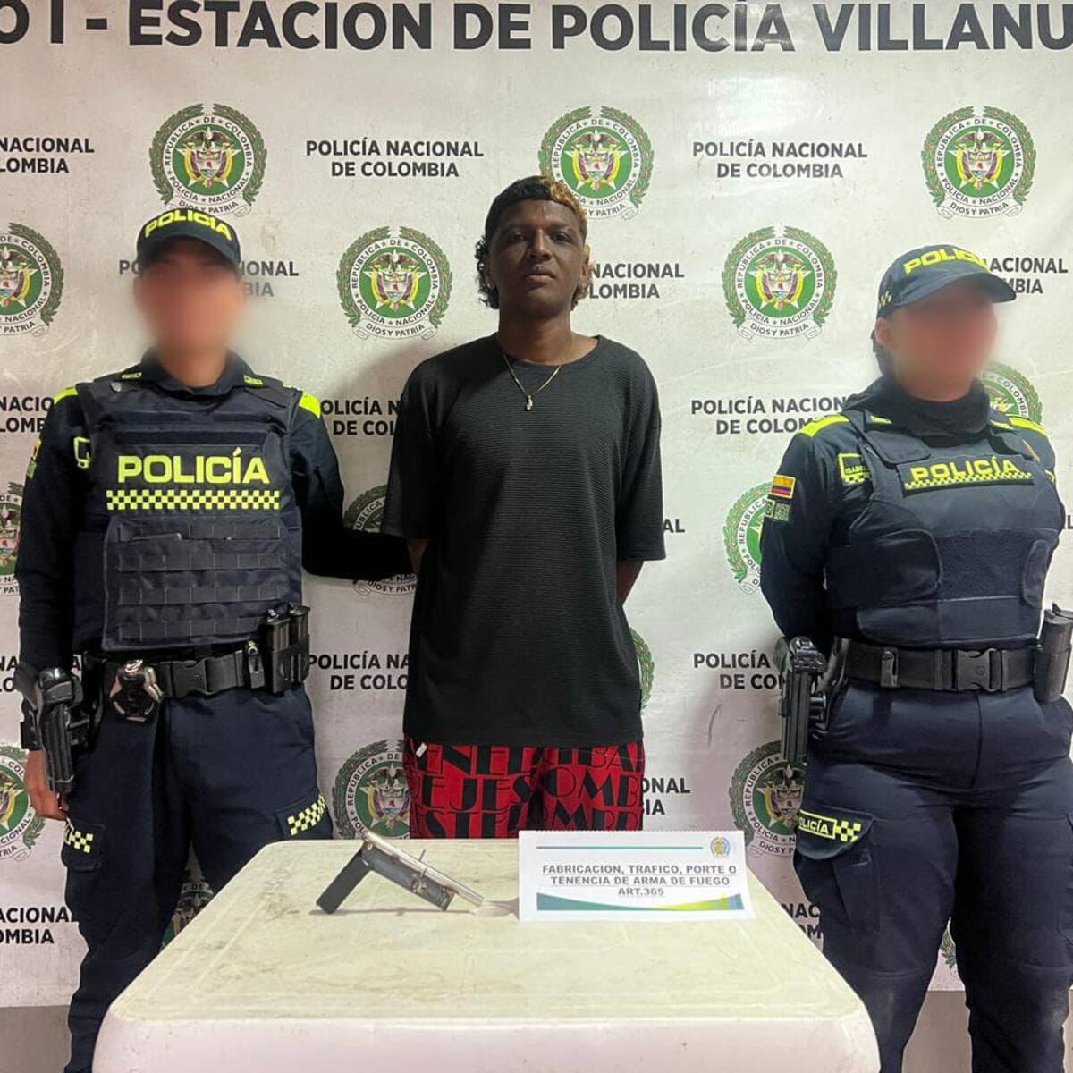 Joven fue sorprendido con un arma de fuego artesanal en las calles de Villanueva, Bolívar