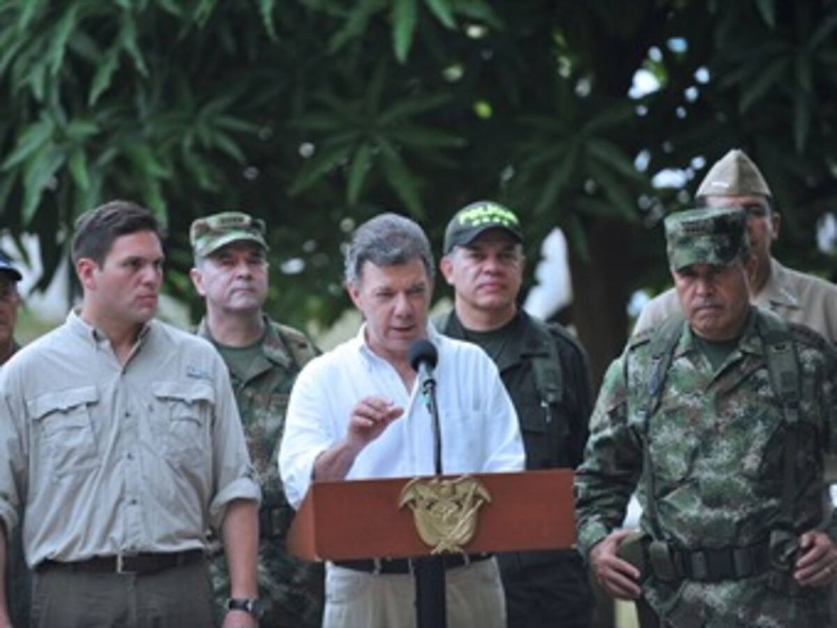 Santos dice que Colombia está preparada para defender su soberanía