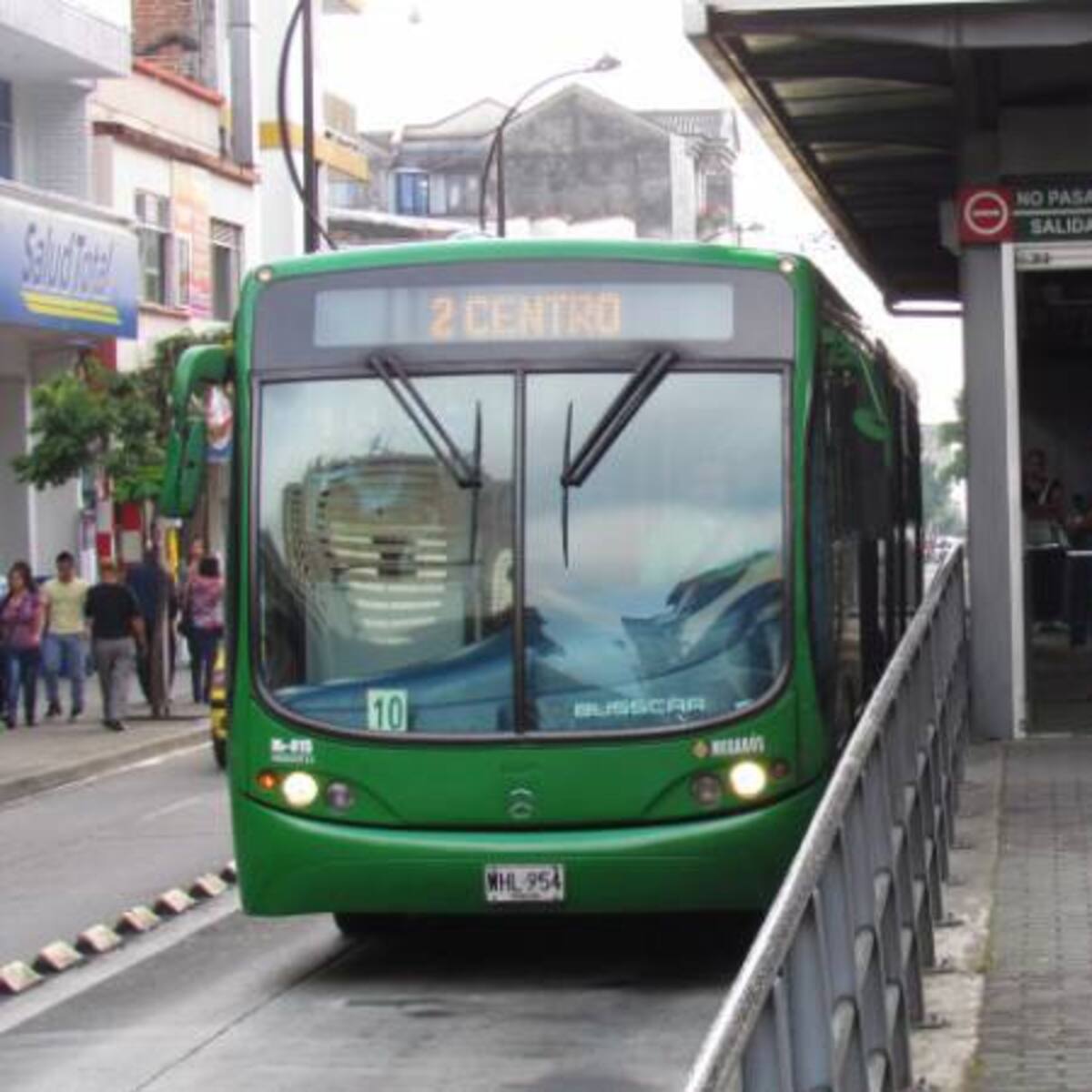 Ya está en $2.000 el pasaje de bus en Pereira