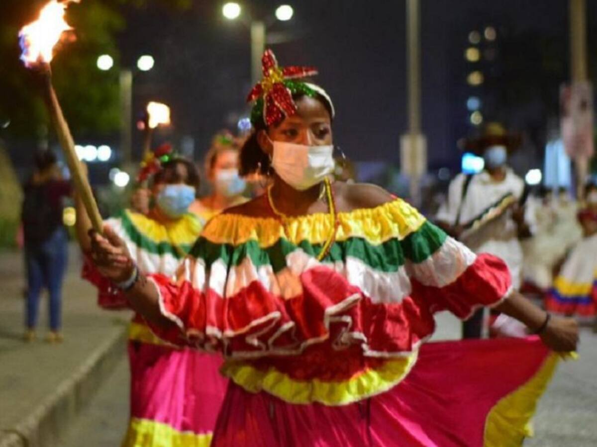 En Cartagena, se realizó la Noche de la Candela