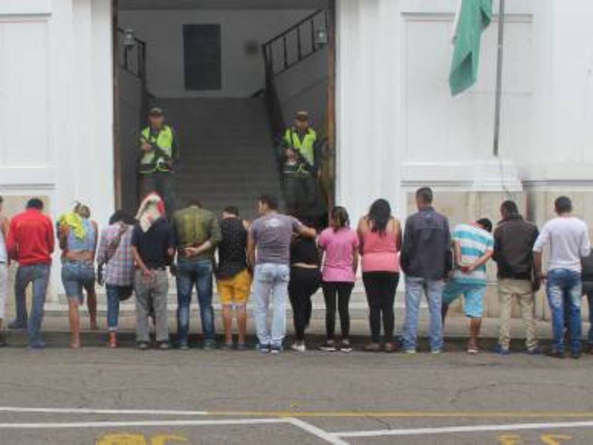 Capturados 23 distribuidores de drogas ilícitas