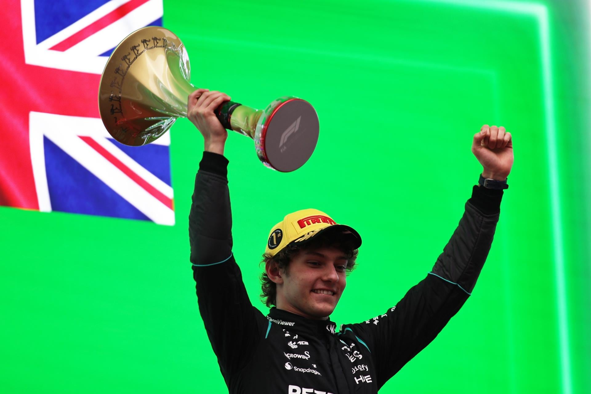 Kimi Antonelli consigue su primer Gran Premio en China: el segundo más joven de la historia en ganar. (Fórmula Uno, Italia) EFE/EPA/ANDRES MARTINEZ CASARES