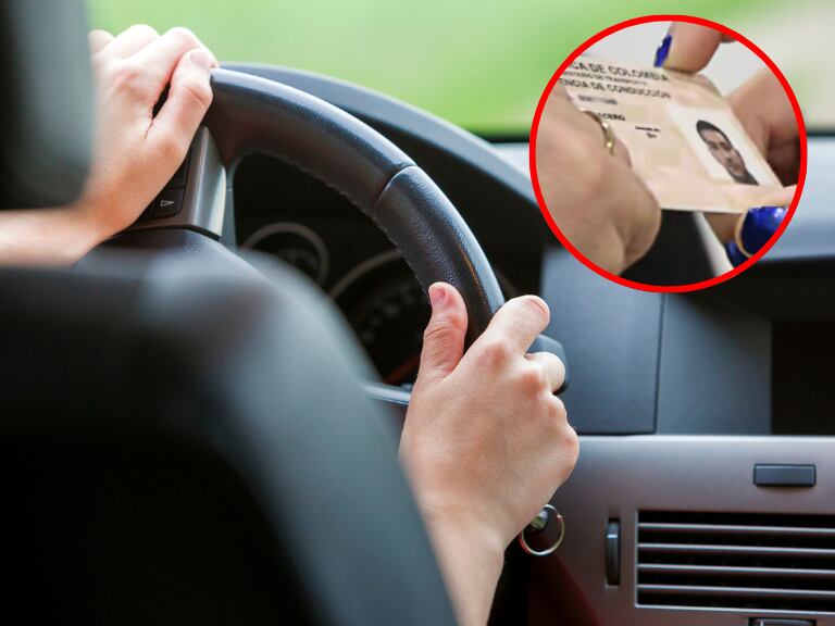 Persona manejando/ Getty Images- Licencia de Conducción/ Colprensa