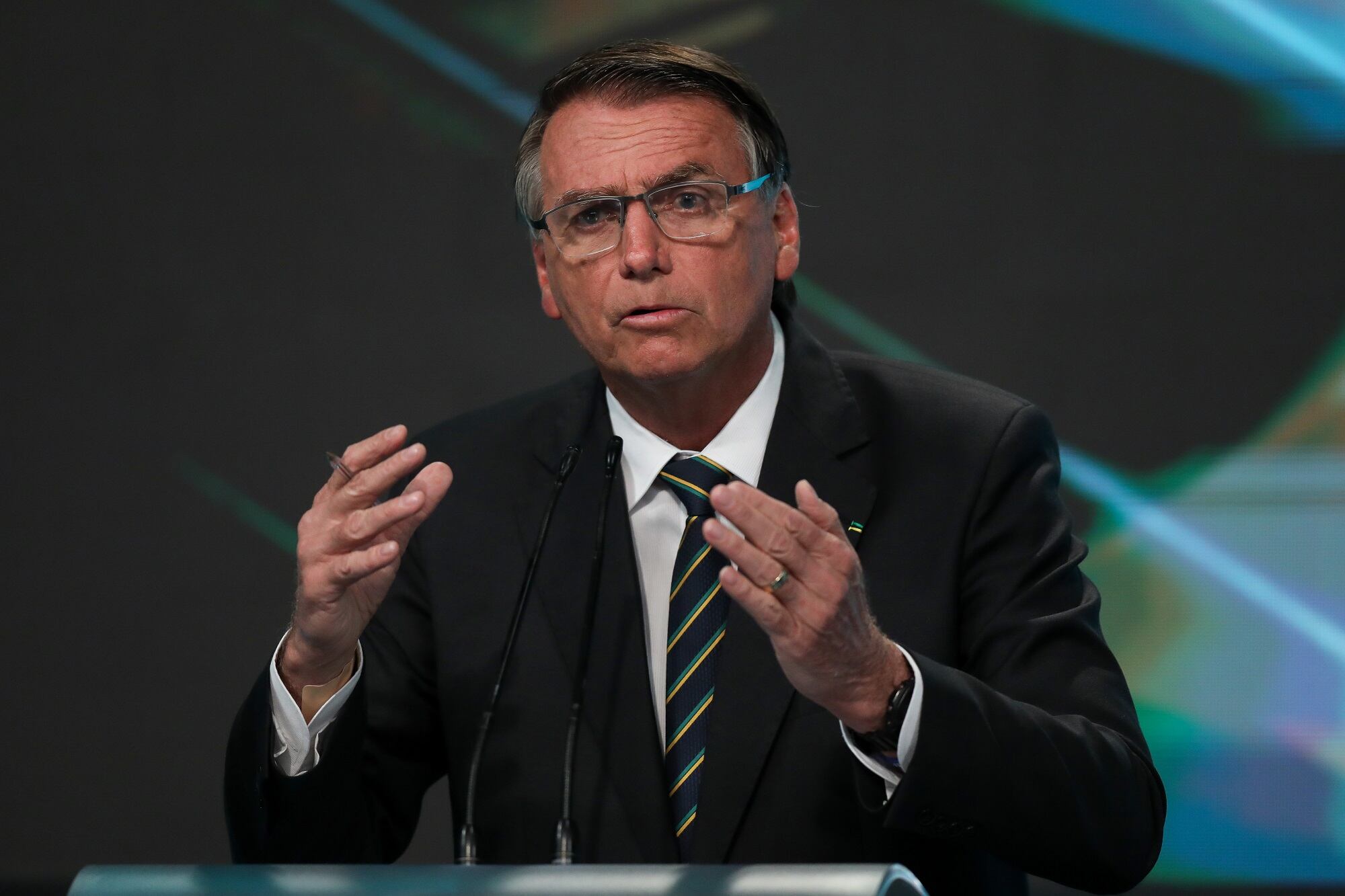 Jair Bolsonaro. (Photo by Rodrigo Paiva/Getty Images)