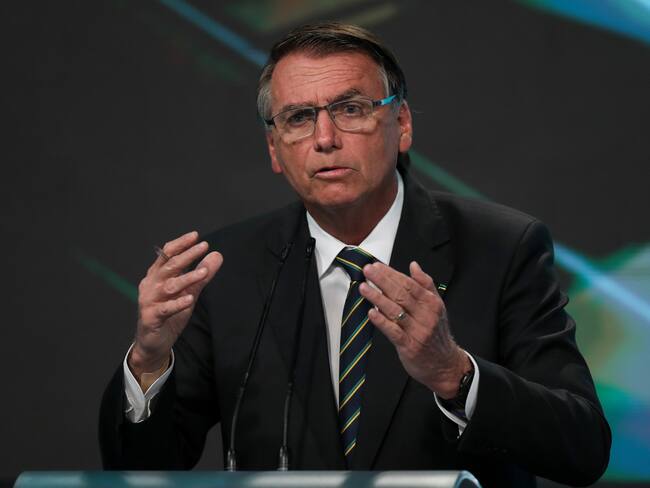 Jair Bolsonaro. (Photo by Rodrigo Paiva/Getty Images)