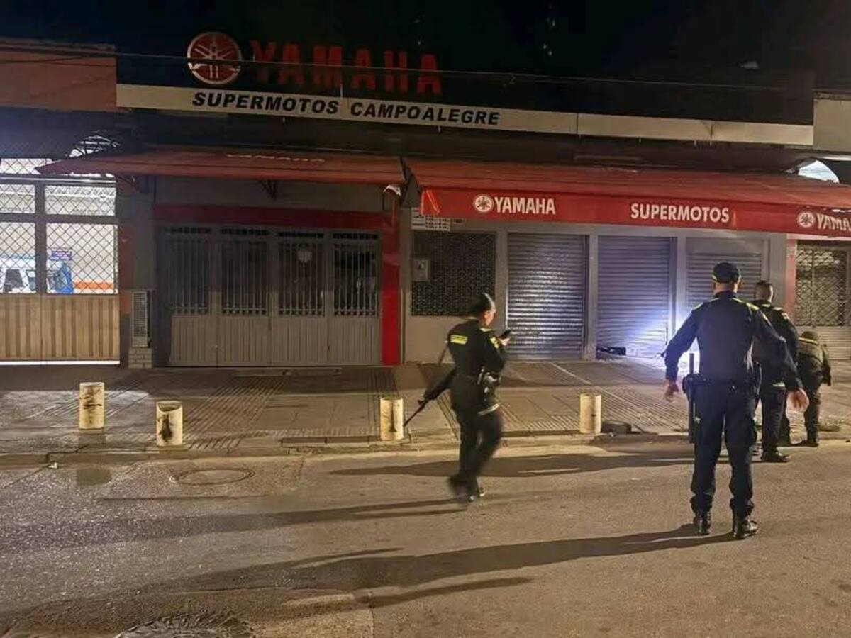 Explosivo contra local en Campoalegre, sería del frente Iván Díaz, según Policía Huila