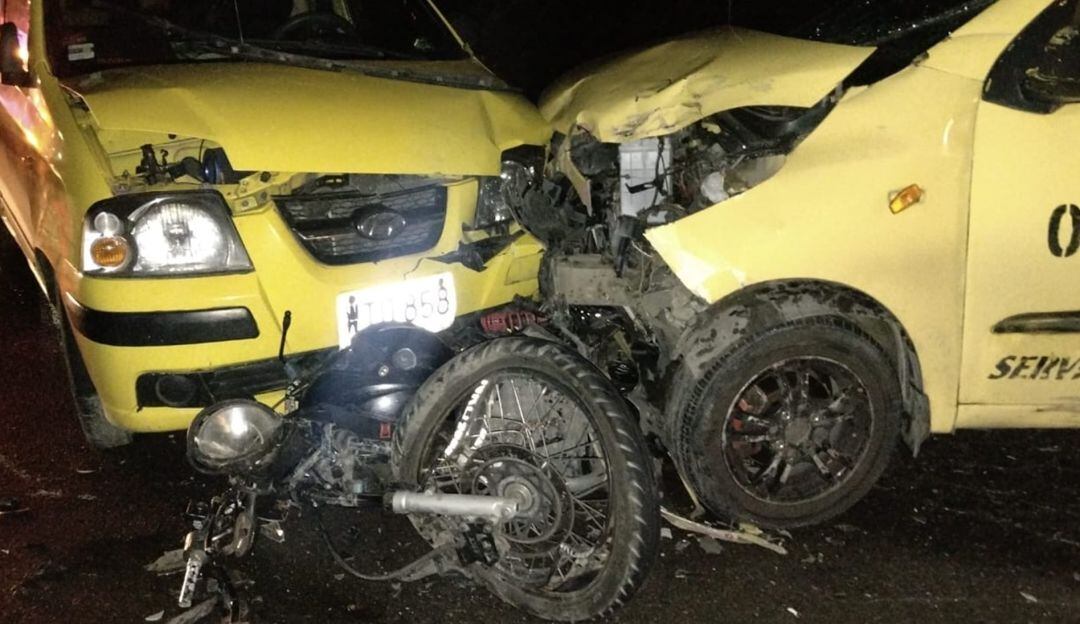 Accidente en Ibagué 