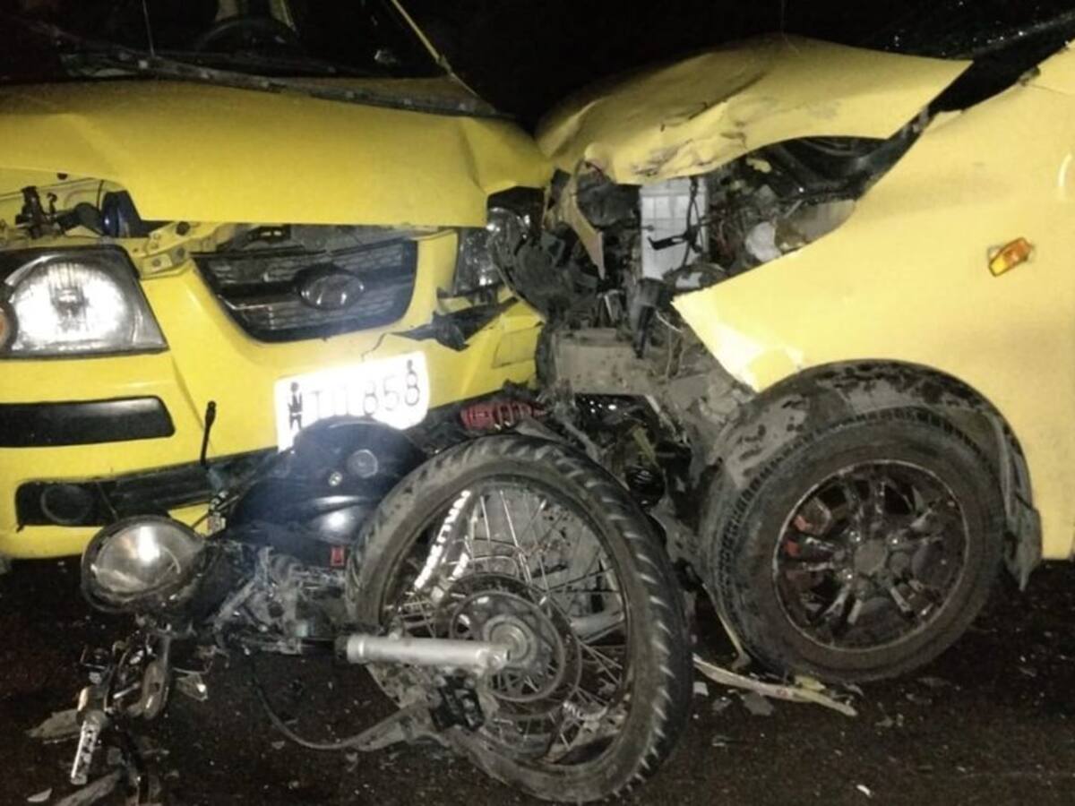 Seis heridos en accidentes de tránsito registrados este domingo en Ibagué