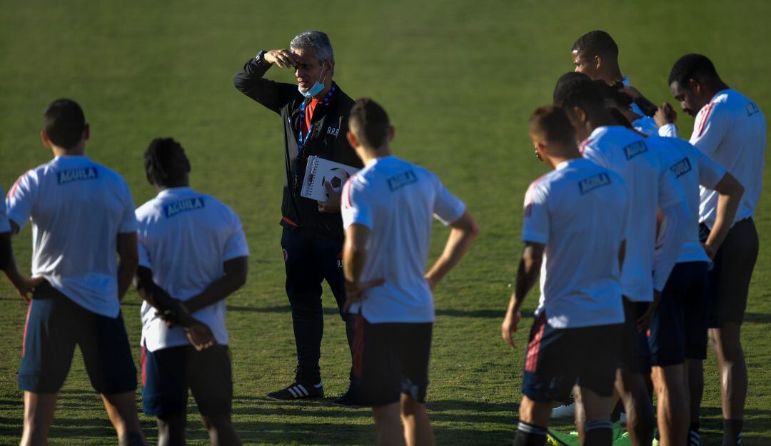 Reinaldo Rueda en la Copa América 2021 con la Selección Colombia