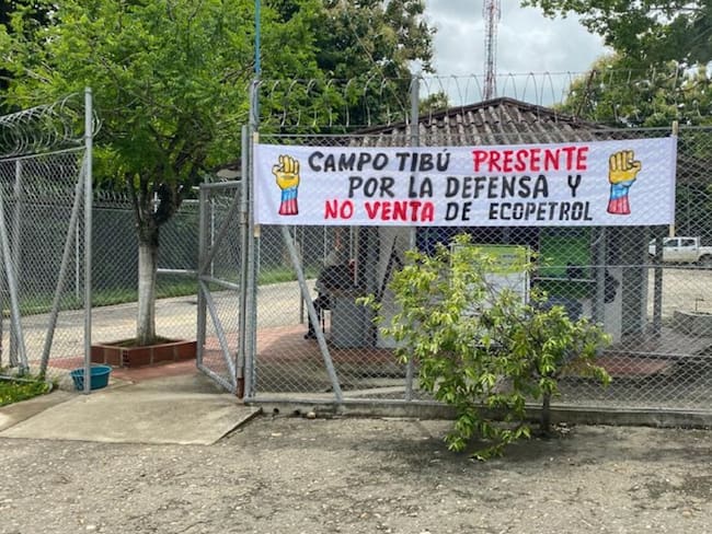U.S.O adelanta protestas en Campo Tibú