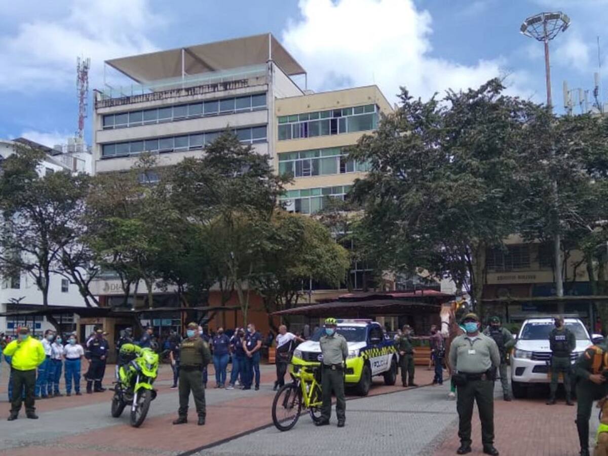Dron permanente para garantizar la seguridad en semana santa en Quindío