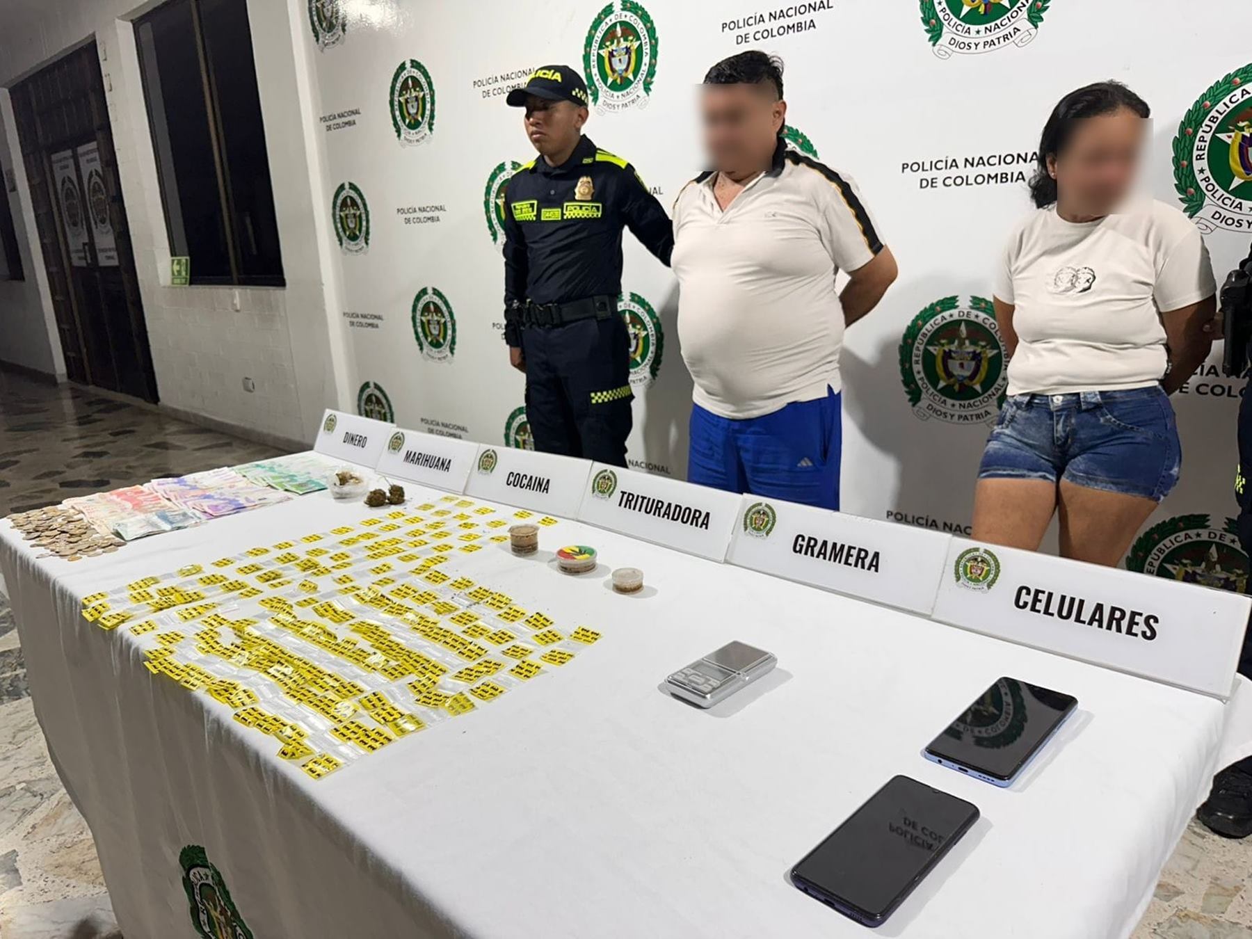 Captura del ´Profe´ y la mona en Ibagué