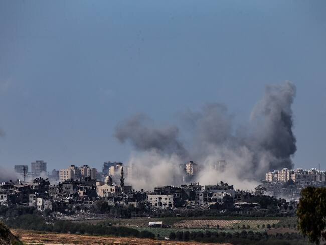Gaza, ciudad de Sderot. (Foto de Mostafa Alkharouf/Anadolu vía Getty Images)