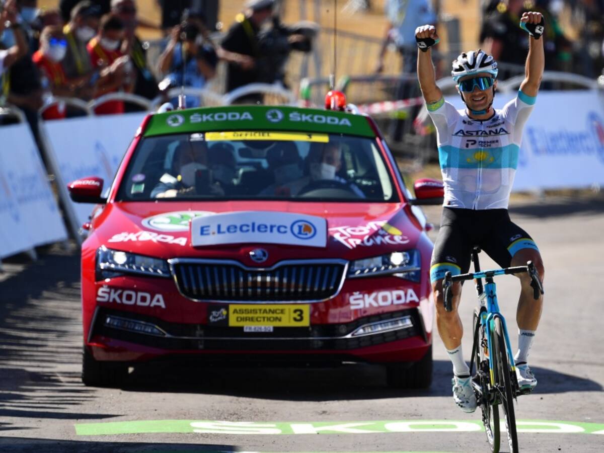 Alexey Lutsenko triunfó en la sexta etapa del Tour de Francia