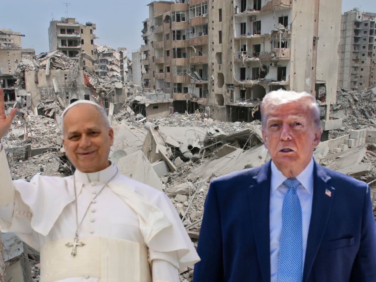 El Papa responde a Trump que la Iglesia tiene la obligación moral de ir contra la guerra