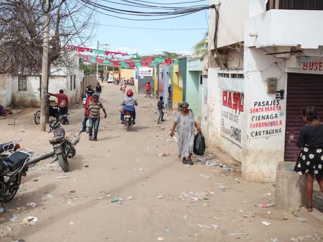 “La gente está pasando mucha necesidad, medio vive con el pequeño recurso que puede hacer. No tenemos dotación de agua ni créditos”: Jorge. Foto: Getty Images / JUANCHO TORRES