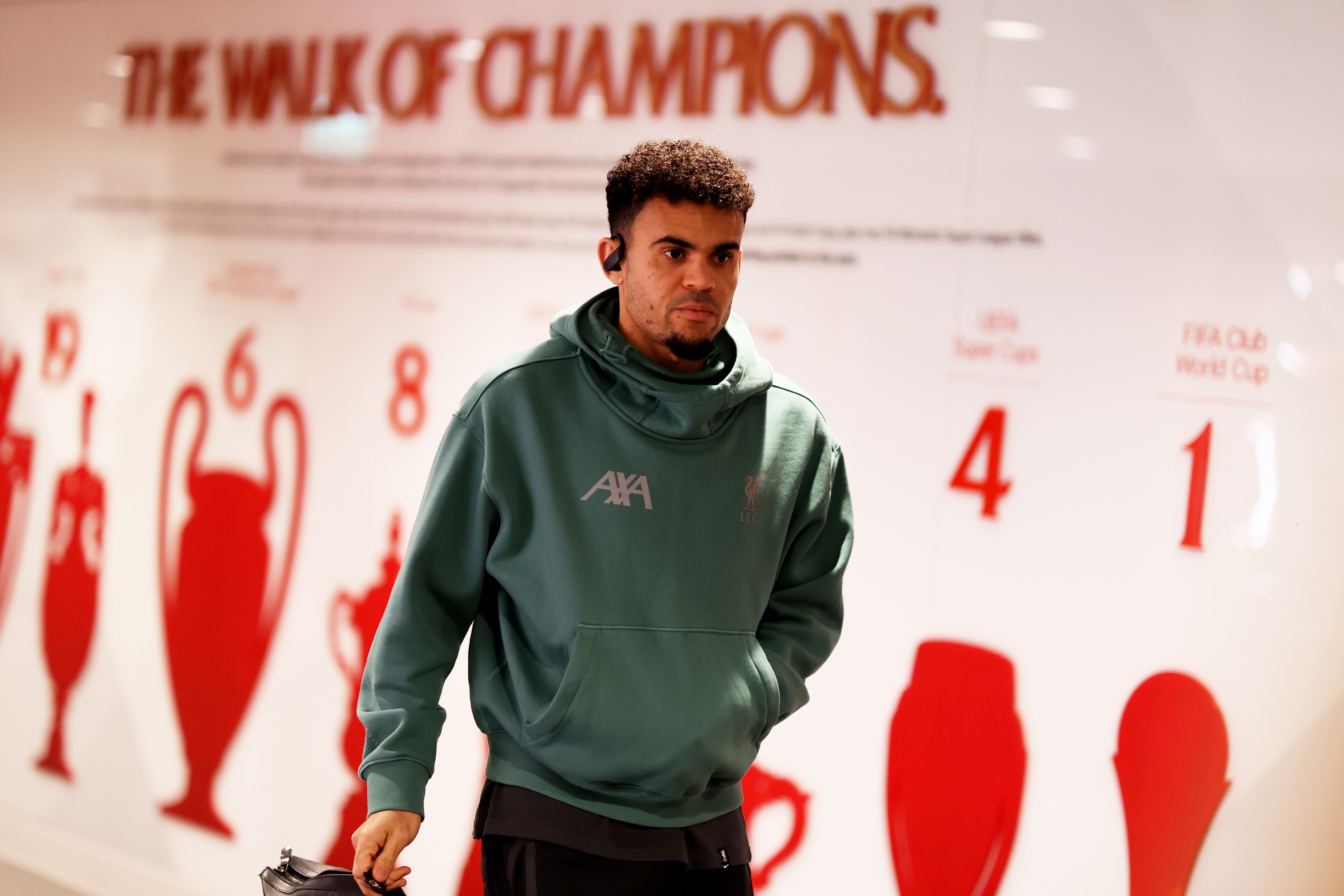 Luis Díaz con el Liverpool (Foto de Jack Thomas - WWFC/Wolves via Getty Images)