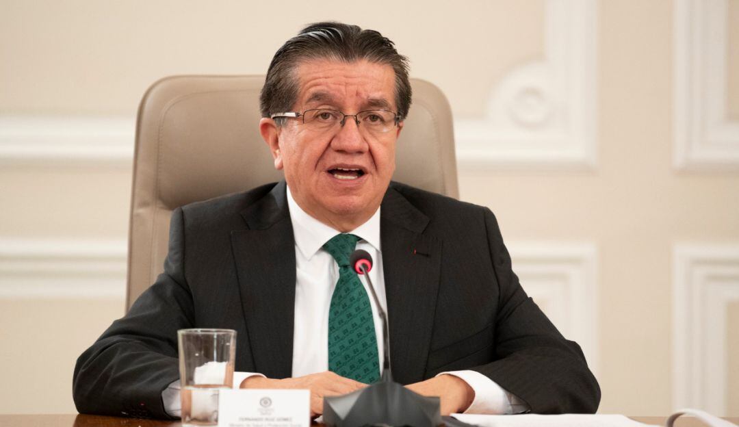 Fernando Ruíz, exministro de salud.