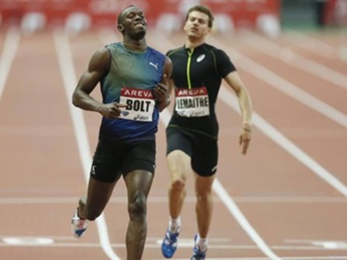 Usain Bolt logró la mejor marca del año en los 200 metros planos
