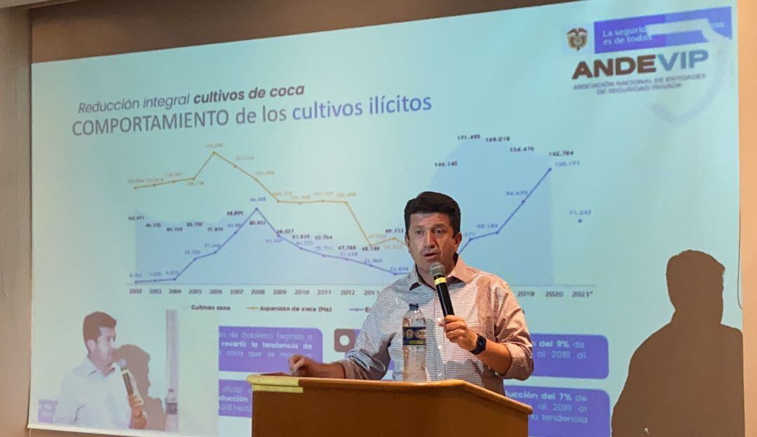 Ministro Diego Molano en Santa Marta