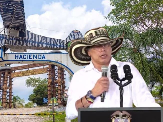 Presidente Gustavo Petro sugiere entregar la Hacienda Nápoles a campesinos del Magdalena Medio