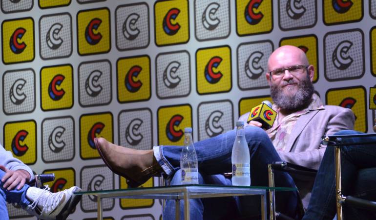Darko Peric en Comic Con Bogotá.