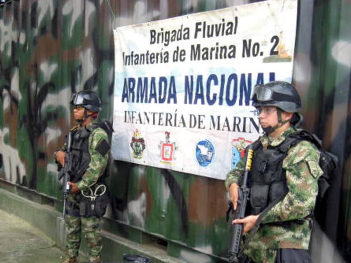 Armada ejerce control en la zona rural de Llano Bajo en Buenaventura