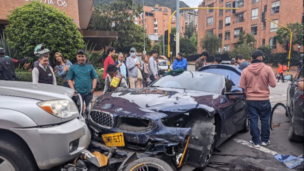 “Tras entregarles los objetos, empezaron a disparar”: conductor del BMW que arrolló a dos ladrones en Bogotá