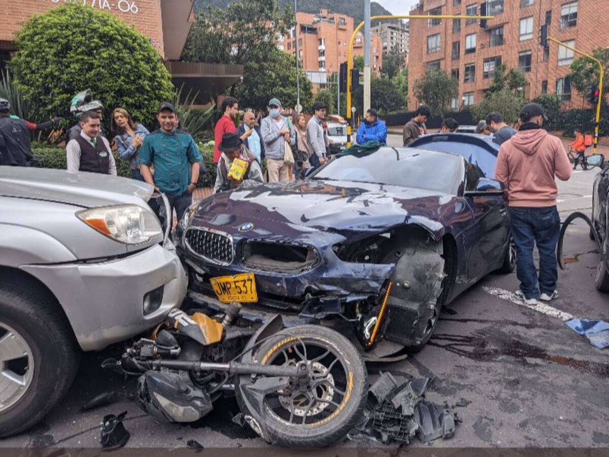 “Tras entregarles los objetos, empezaron a disparar”: conductor del BMW que arrolló a dos ladrones en Bogotá