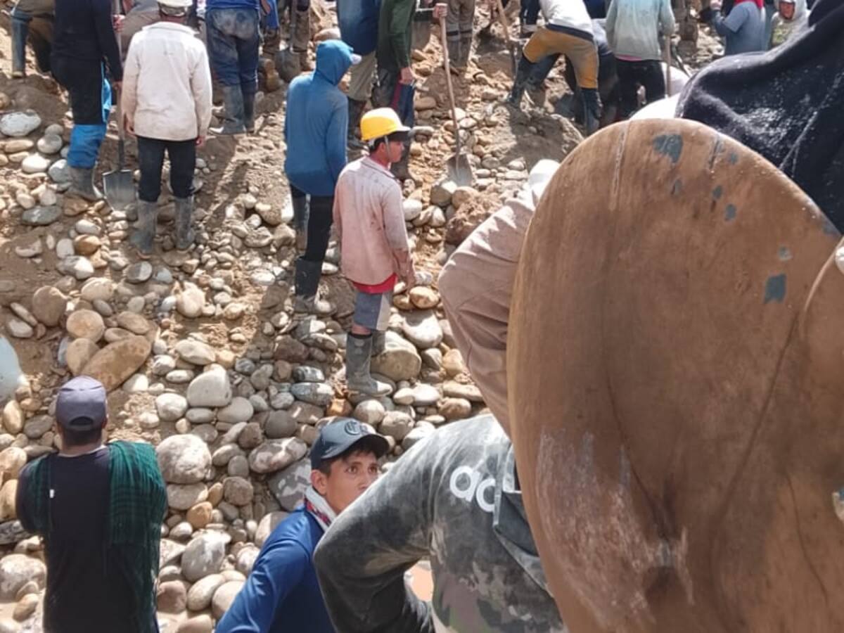 Emergencia en el Tolima por derrumbe en una mina de oro