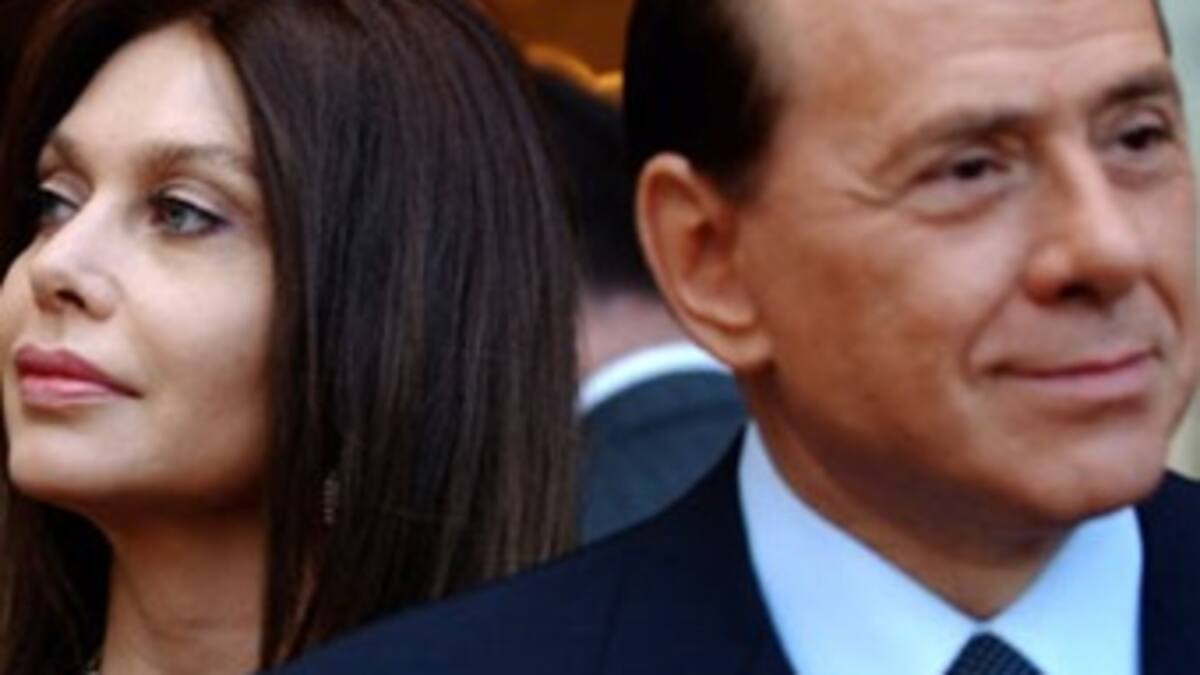 Esposa de Berlusconi le pide 43 millones de euros anuales para aceptar el divorcio