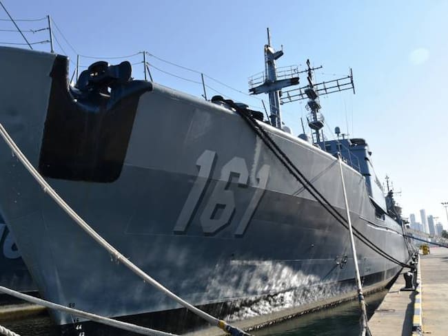 Armada Nacional despide al buque ARC “Cartagena de Indias”