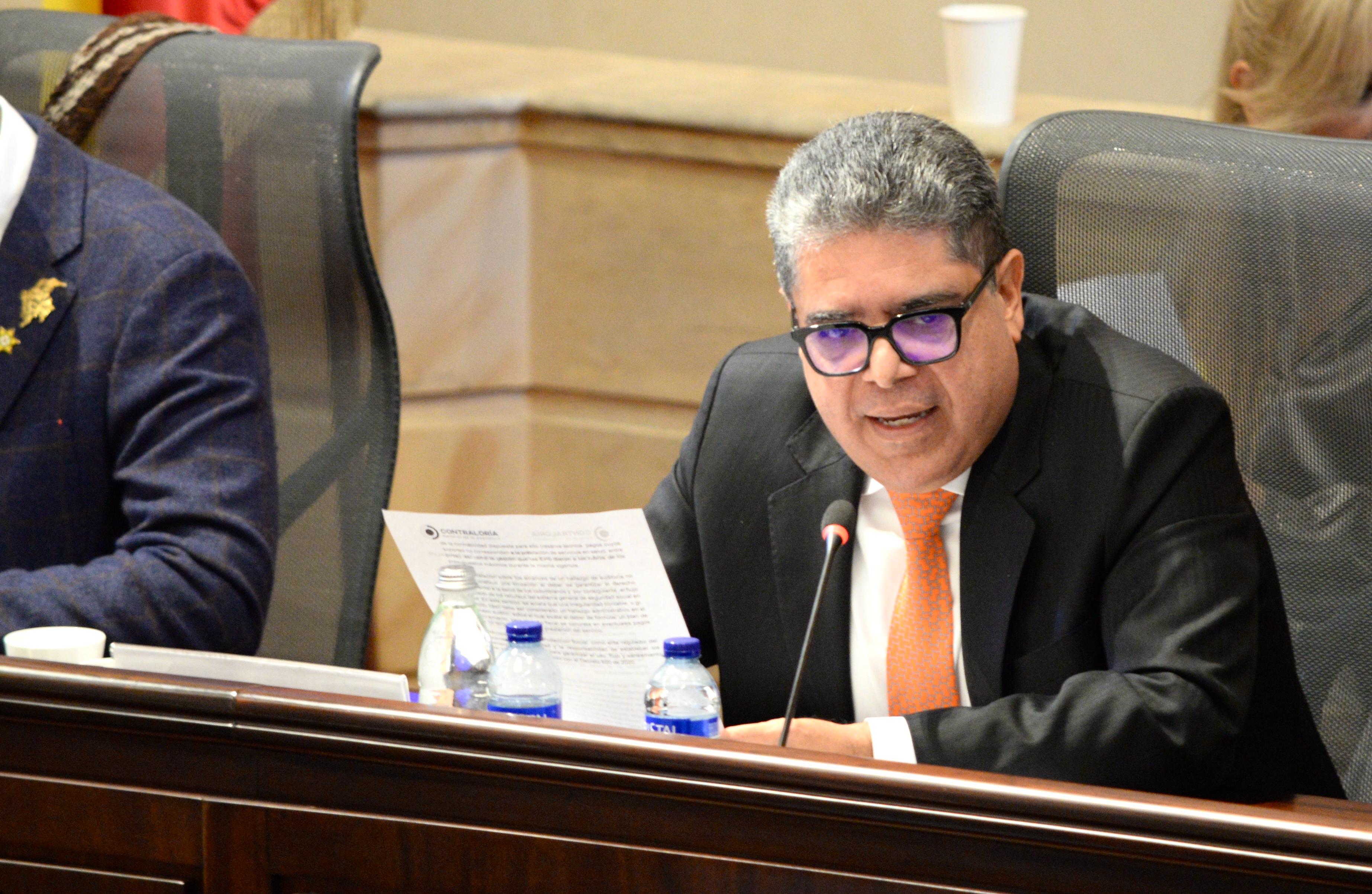 El contralor general, Carlos Hernán Rodríguez Becerra - Cortesía