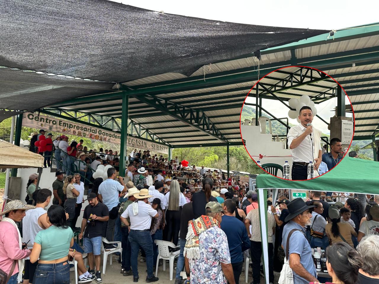 Ganaderos de San Carlos y Antioquia ahora cuentan con moderna subasta ganadera Foto: Alcaldía de San Carlos
