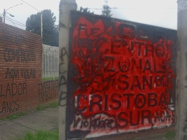 La Asociación Colombiana de Defensores de Familia, ACODEFAM, rechaza lasagresiones en el Centro Zonal San Cristóbal, en Bogotá.