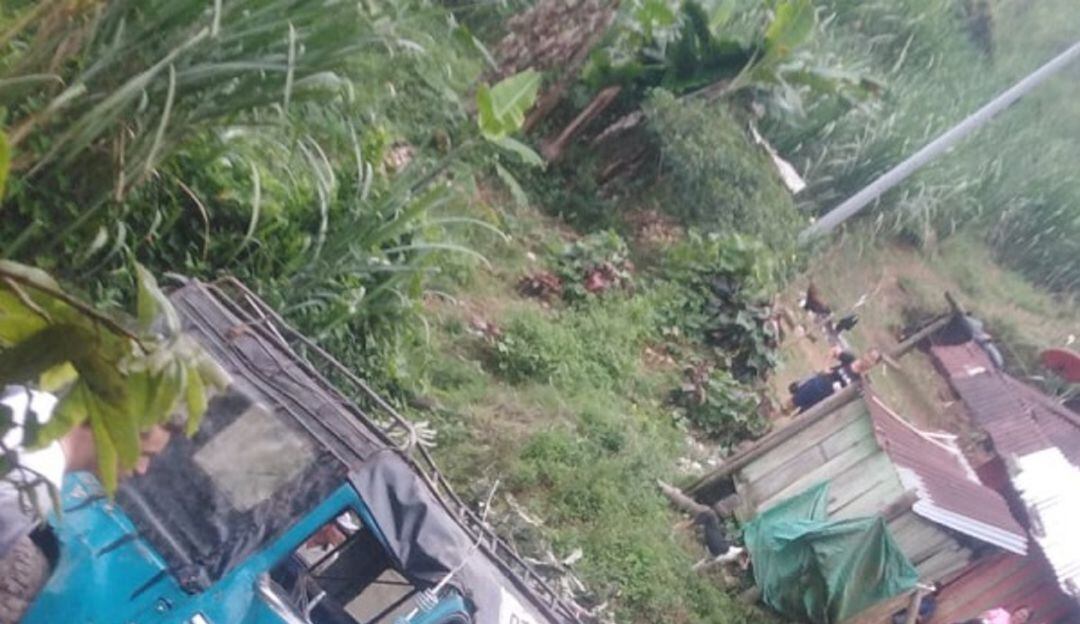 Accidente de tránsito Palocabildo