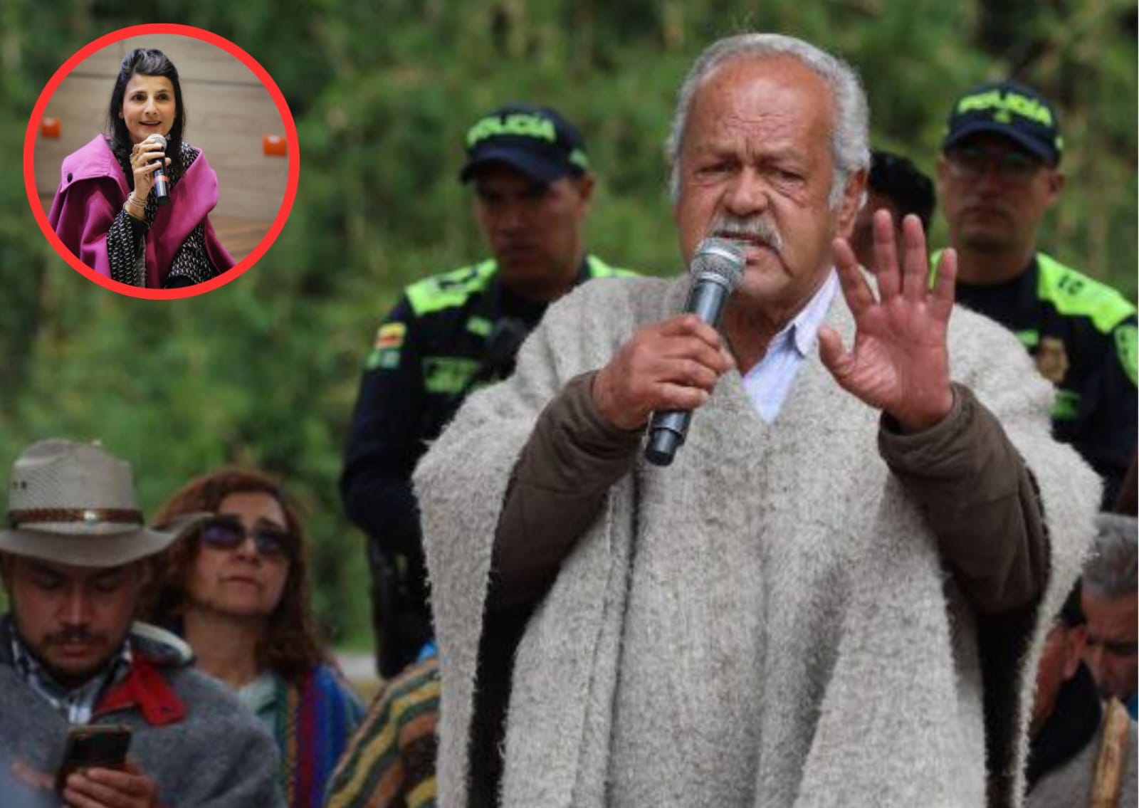 Roberto Arango, presidente de la Federación de Campesinos Parameros del Nororiente Colombiano.