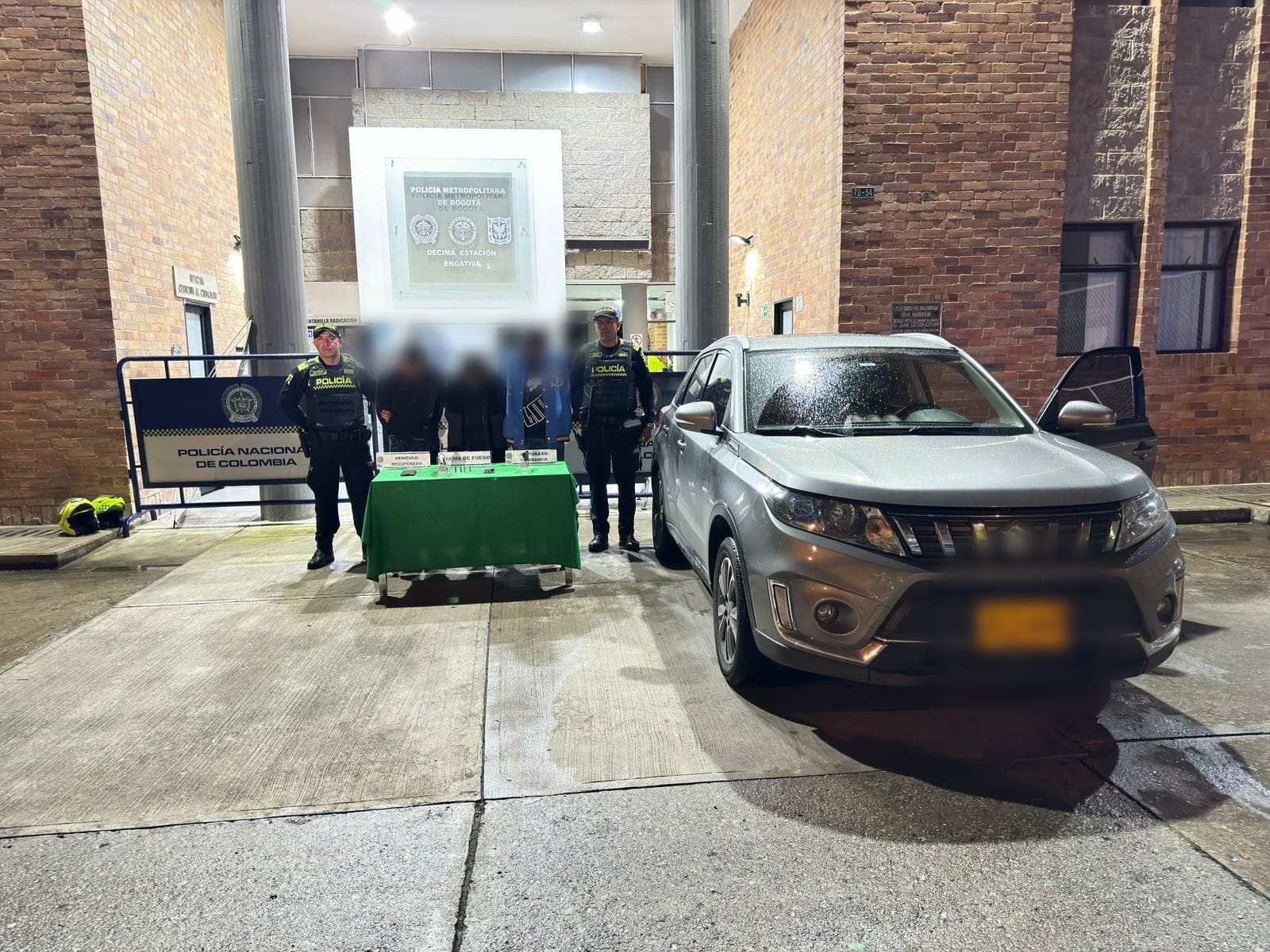 Capturados responsables del hurto de vehículos de alta gama en Bogotá