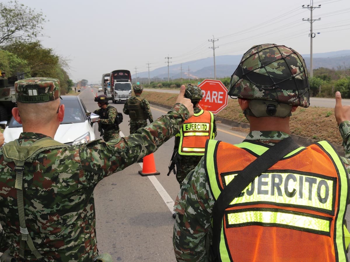 Ejército tendrá 22 puestos de control durante Semana Santa