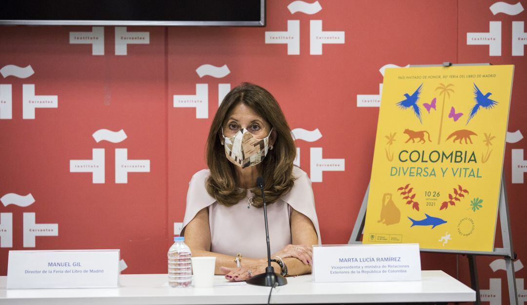 Marta Lucía Ramírez en Madrid