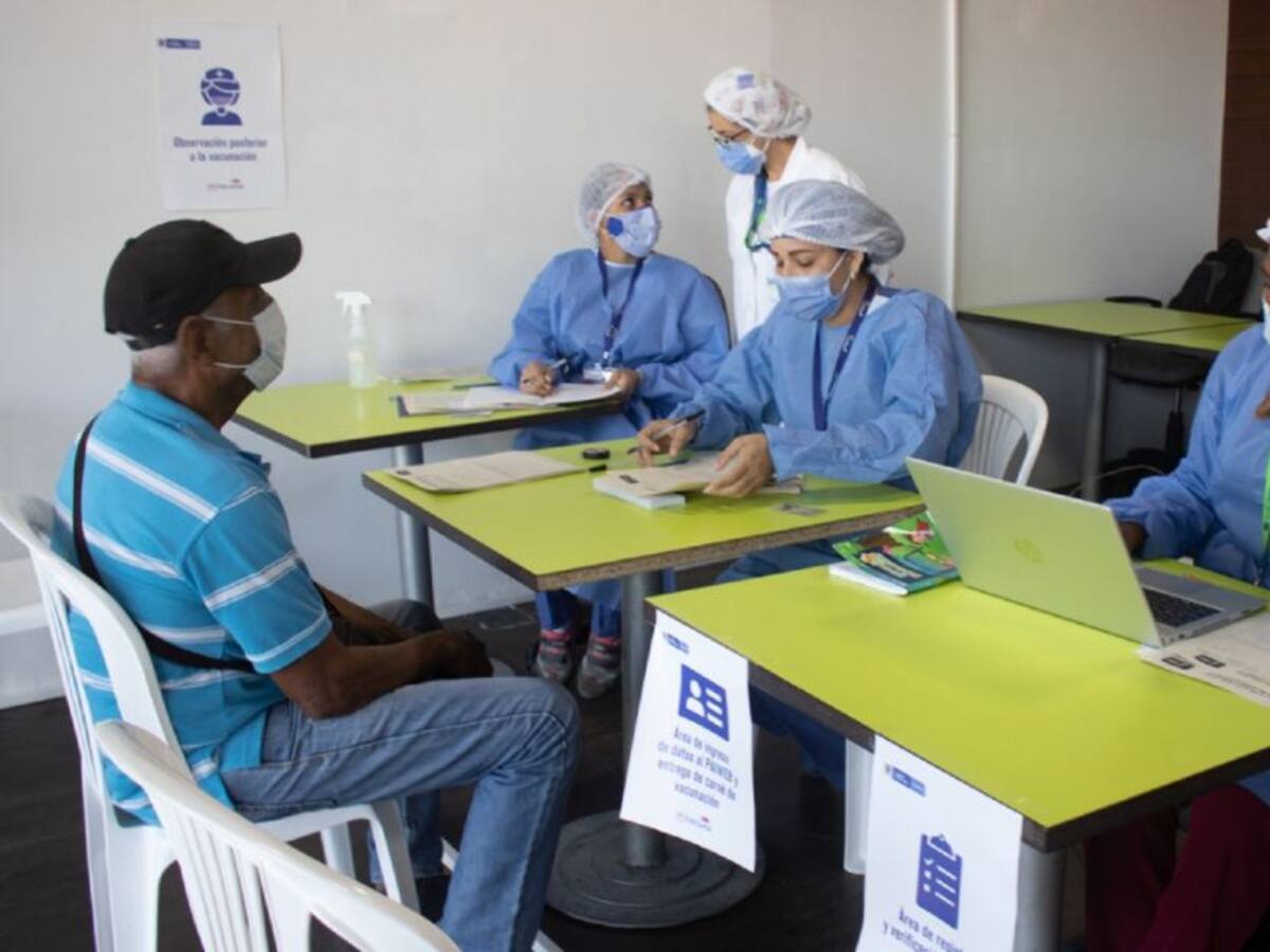 Cartagena tiene nuevo punto de vacunación contra el COVID-19 en Mall Plaza