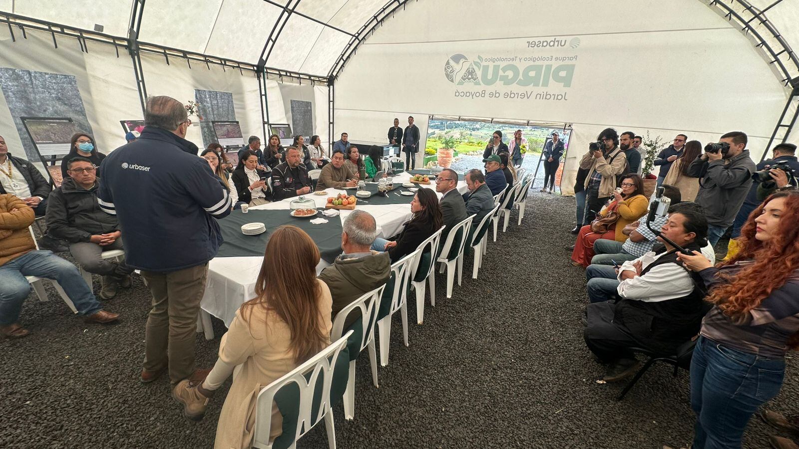 Autoridades locales y ambientales evidenciaron la construcción ilegal de una planta de residuos peligrosos por parte de Urbaser en Tunja