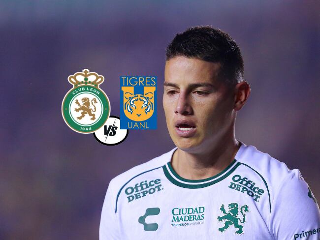 James Rodríguez en León vs Tigres por la Liga MX Clausura 2025 / Getty Images