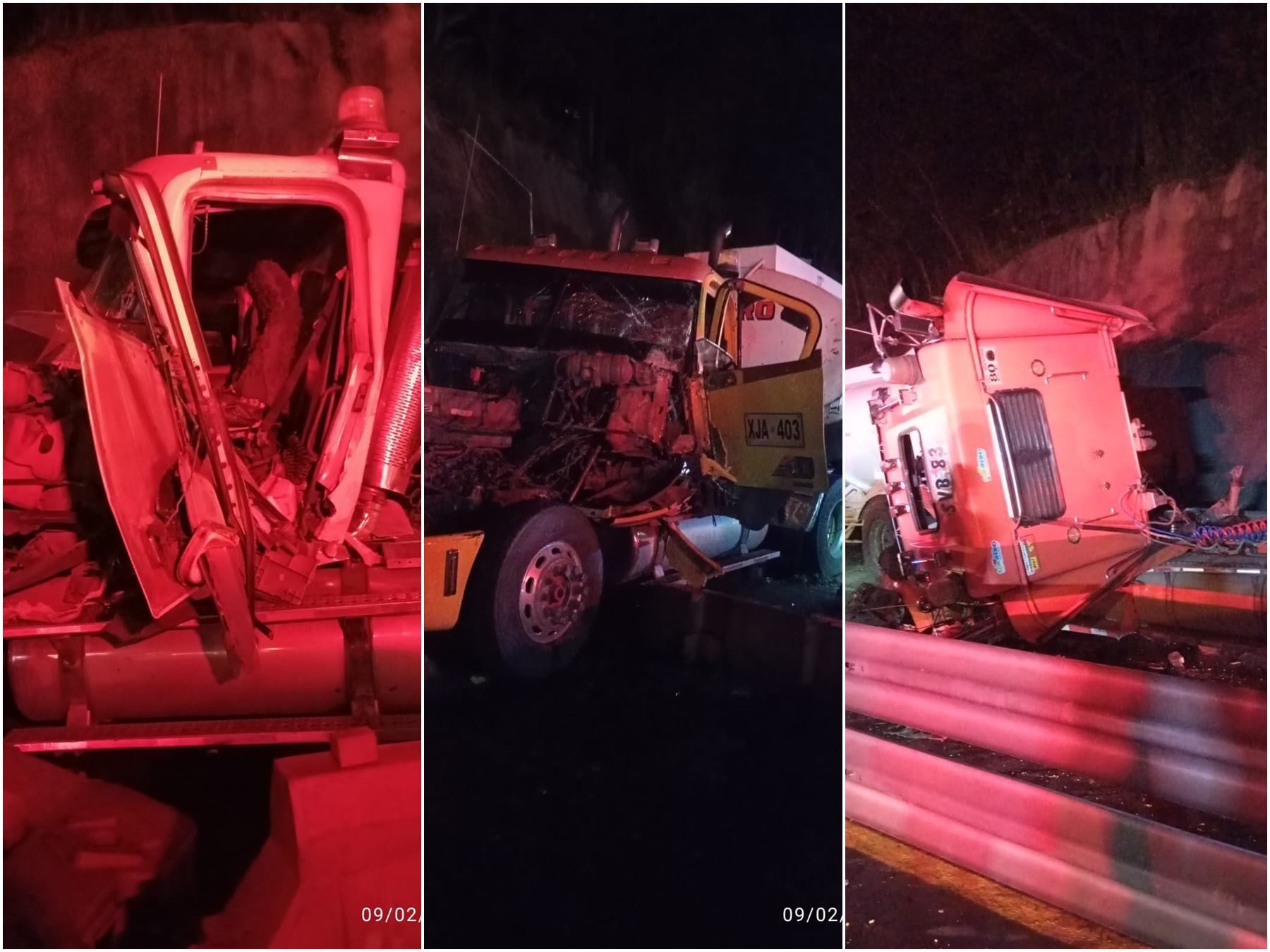 Accidente vía Calarcá - Cajamarca