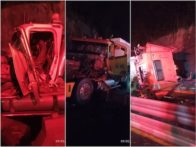 Accidente vía Calarcá - Cajamarca