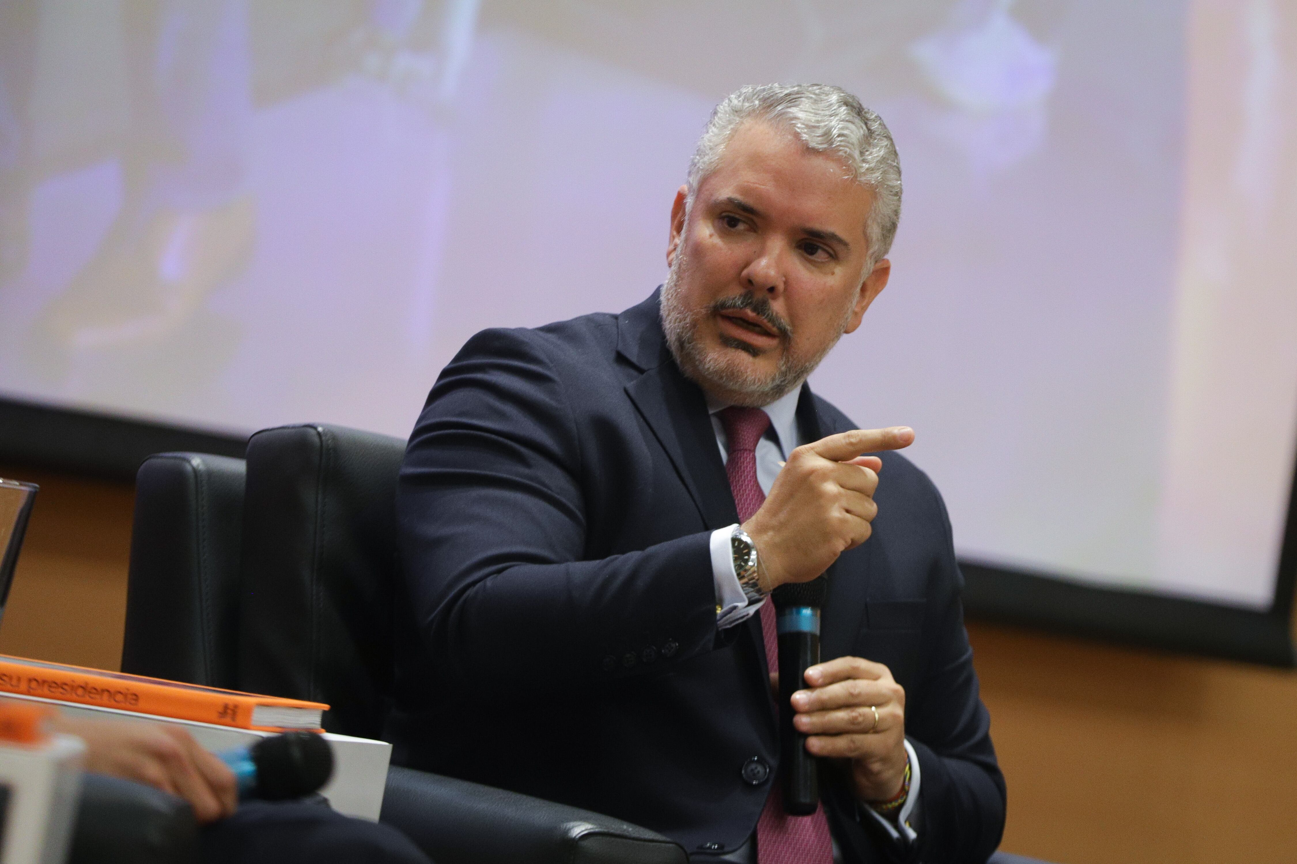 Expresidente Iván Duque. (Colprensa - Álvaro Tavera)