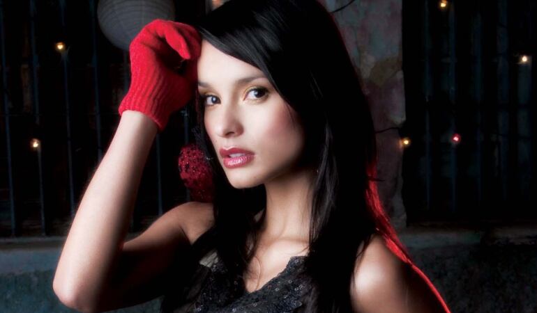 Actriz colombiana Paola Rey.