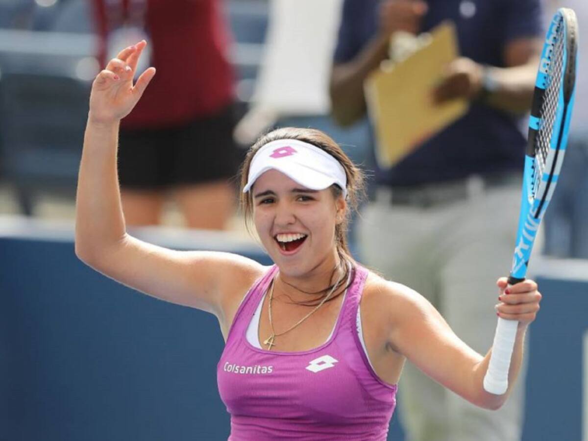 Maria Camila Osorio ganó su primer partido en el Australian Open