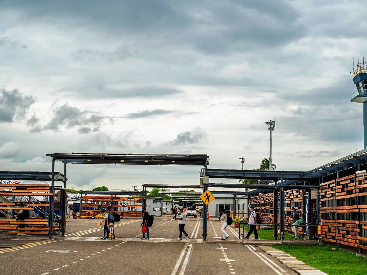 27% de disminución de movimiento de pasajeros por el aeropuerto Rafael Núñez